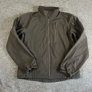 Condor Phantom Soft Shell Tactical Jacket Black Tactical Fleece Lined Mens Large
